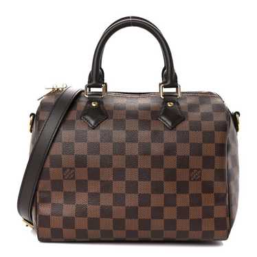 LOUIS VUITTON Damier Ebene Speedy Bandouliere 25 - image 1