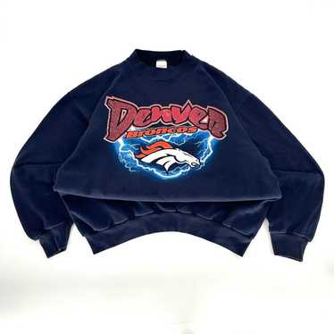 Logo 7 vintage denver broncos lightning sweatshirt - image 1