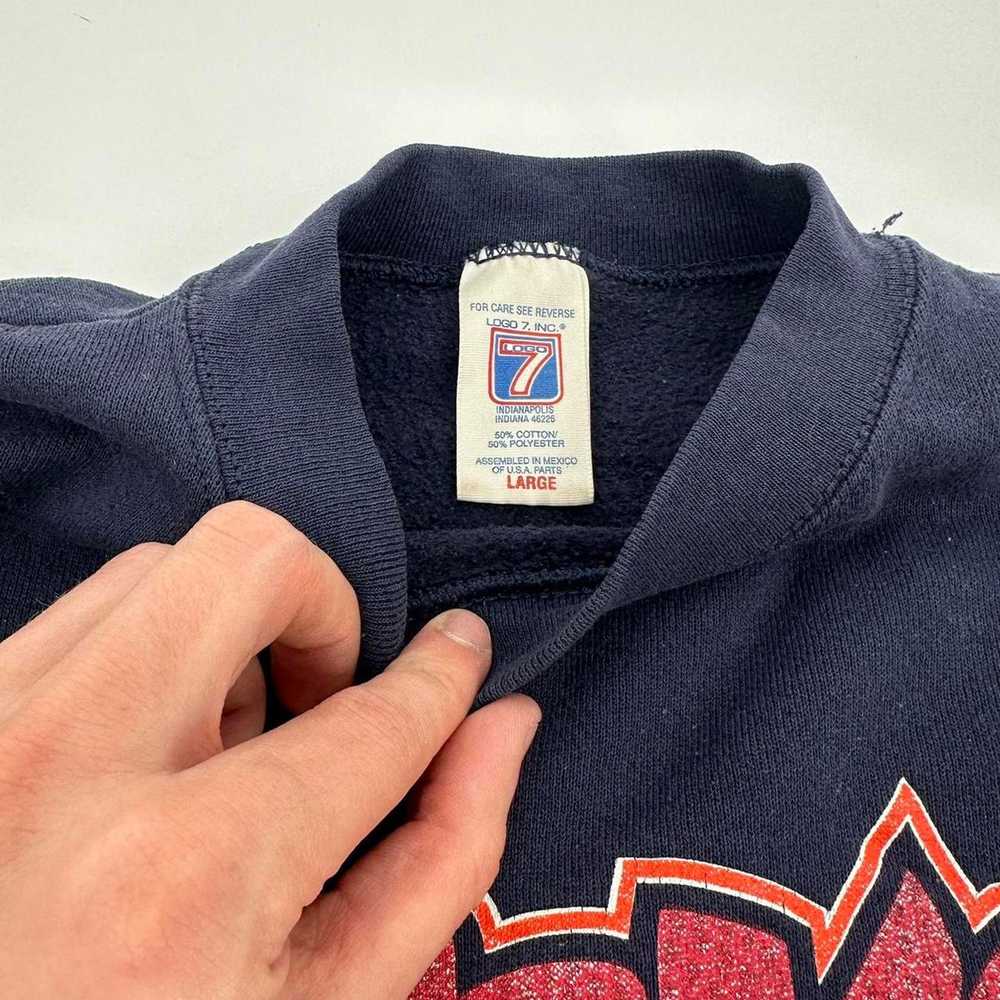 Logo 7 vintage denver broncos lightning sweatshirt - image 5