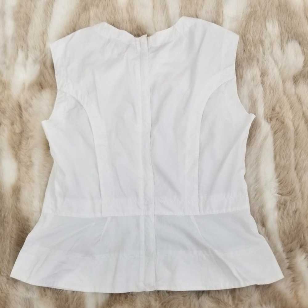 MARC JACOBS Peplum Bow Tie Top Sleeveless Preppy … - image 7