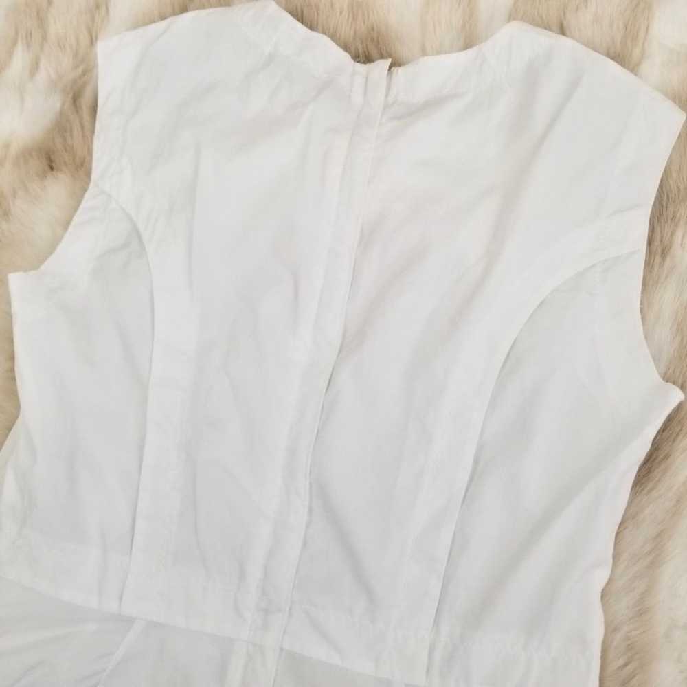 MARC JACOBS Peplum Bow Tie Top Sleeveless Preppy … - image 8