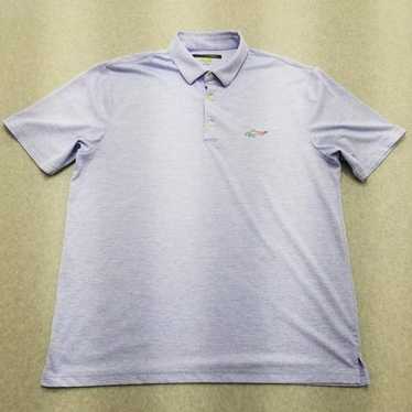 Greg Norman Greg Norman Polo Shirt Mens Large Pur… - image 1