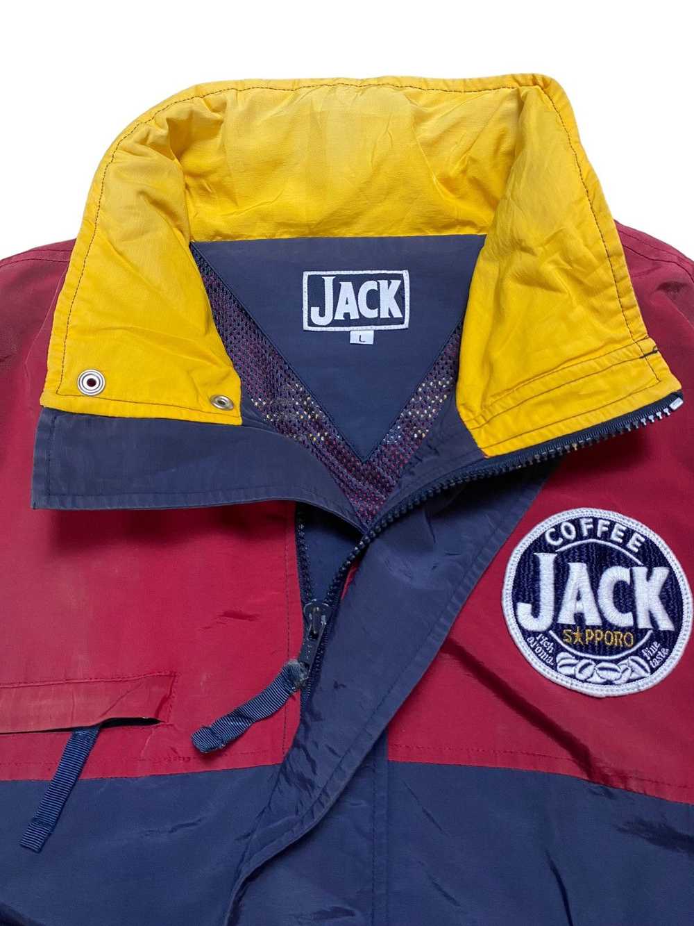 Japanese Brand Jack Coffee Windbreaker Hooded Jac… - image 4