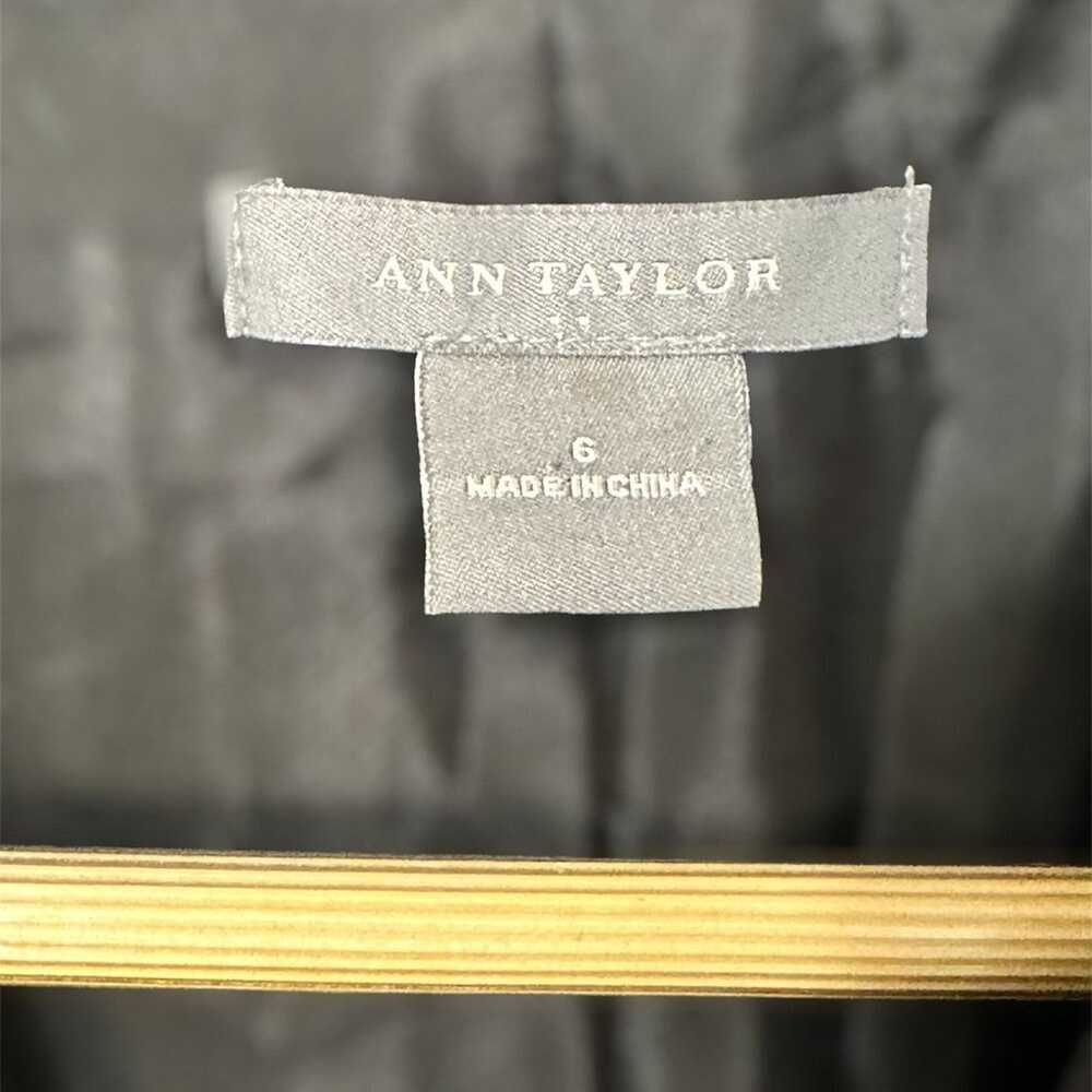 Ann Taylor Ann Taylor Blazer | Grey Stripped | Sz… - image 3