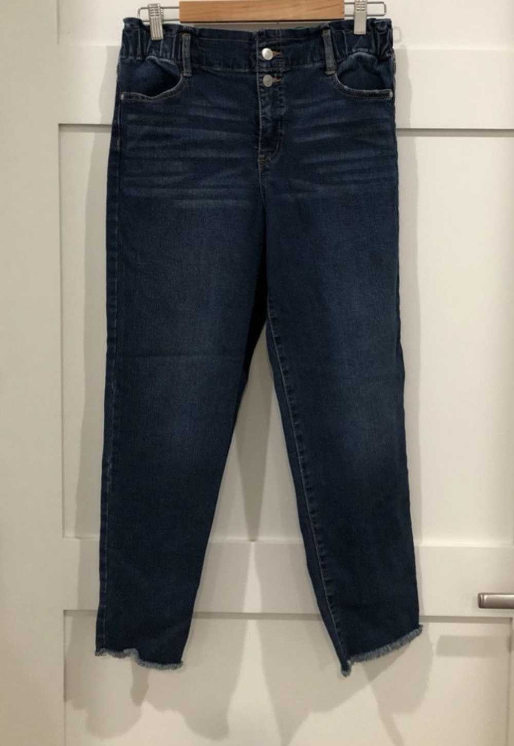 Scoop NYC Scoop Cropped Straight Jeans - image 2