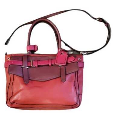 Reed Krakoff BAG Reed Krakoff Colorblock Red Shou… - image 1