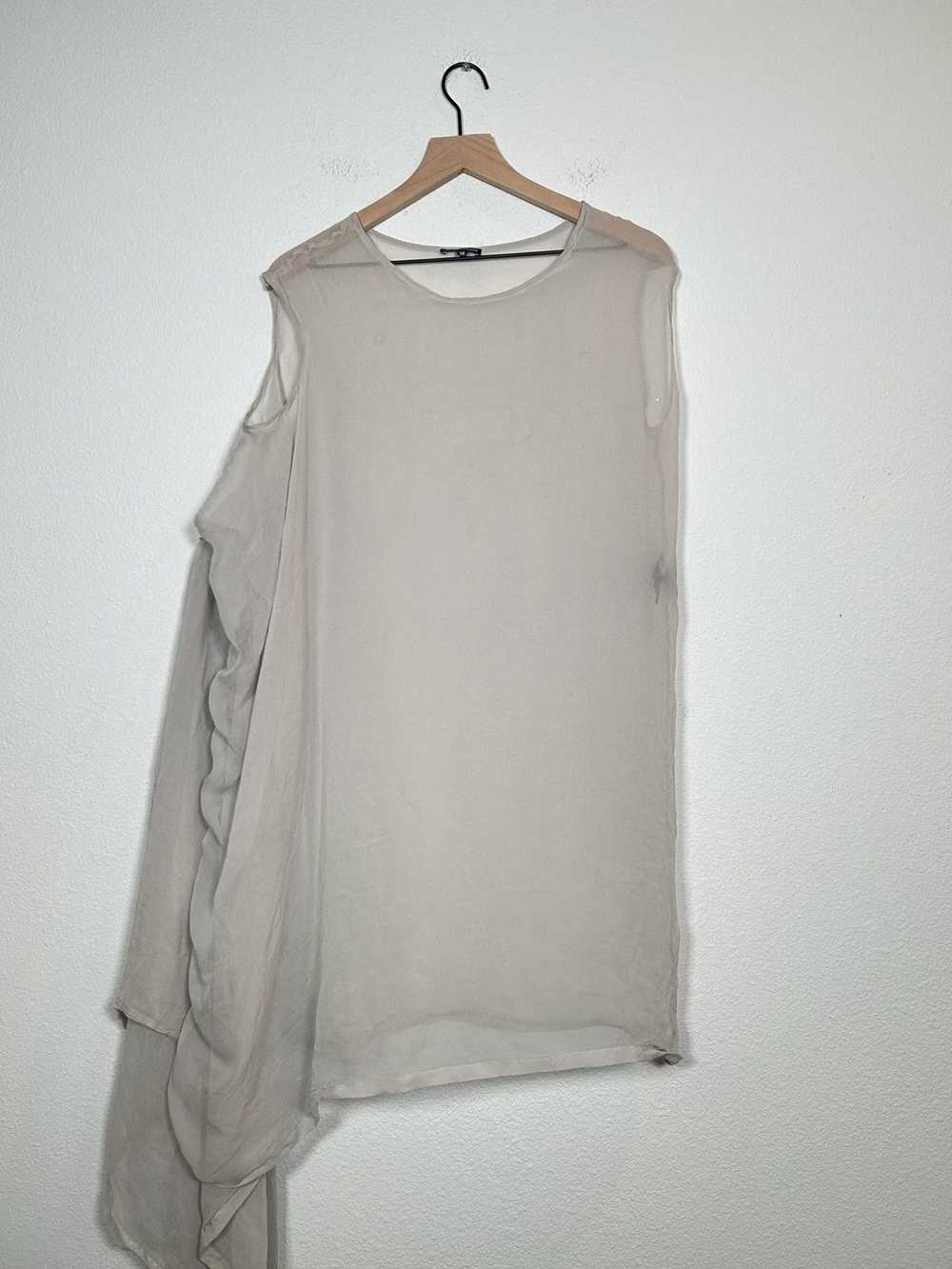 Ann Demeulemeester 00’s Oversized Asymmetrical Sh… - image 1