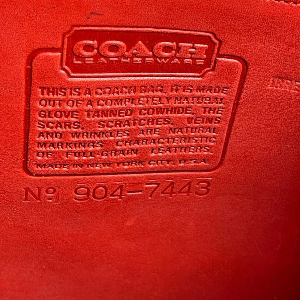 Coach Leather handbag - image 4