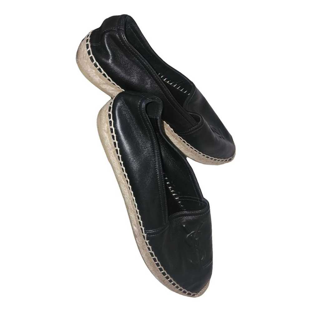 Saint Laurent Leather espadrilles - image 1