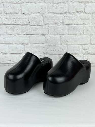 Simon Miller Black Platform Bubble Clog, Size 36, 