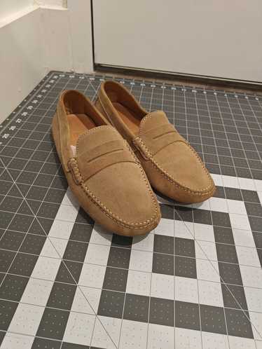 Ace Marks Ace Marks Suede Penny Moccasin