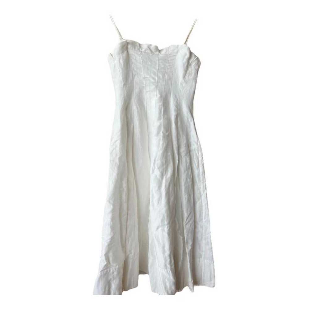 Aje Linen mid-length dress - image 1