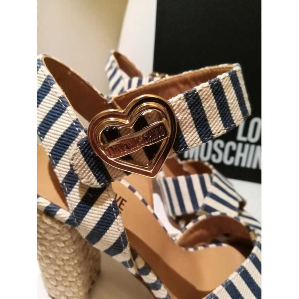 Moschino Love Leather sandal - image 2