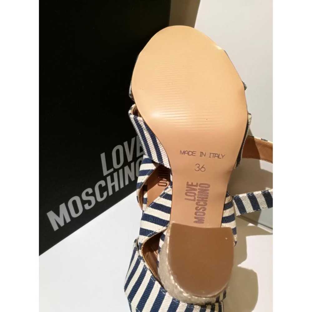 Moschino Love Leather sandal - image 4