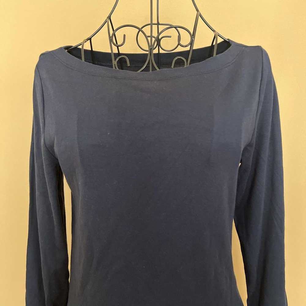 【GAP】Long-sleeve T-shirt / Long T / Navy / Simple… - image 2