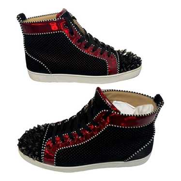 Christian Louboutin Louis cloth high trainers - image 1