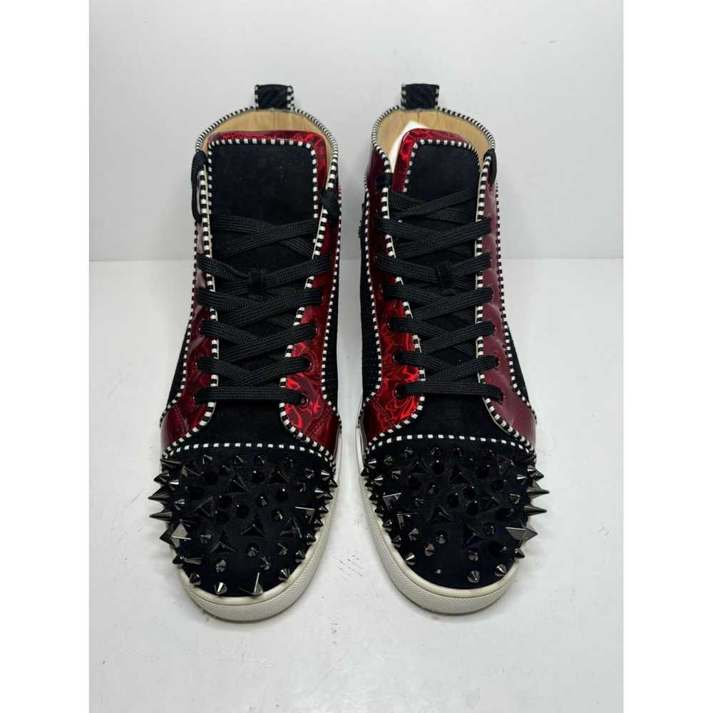 Christian Louboutin Louis cloth high trainers - image 3