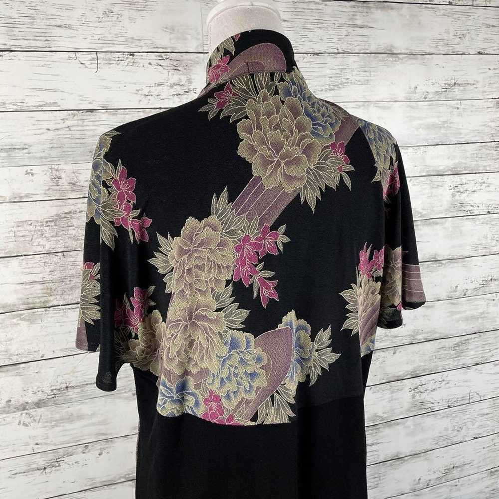 【B-953】Vintage Short Sleeve Shirt Retro Popular C… - image 8