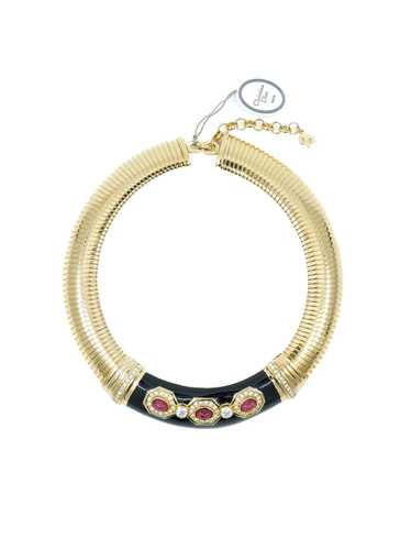 Christian Dior Crystal Collar Necklace