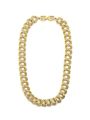 Givenchy Goldtone Rope Chain Collar Necklace