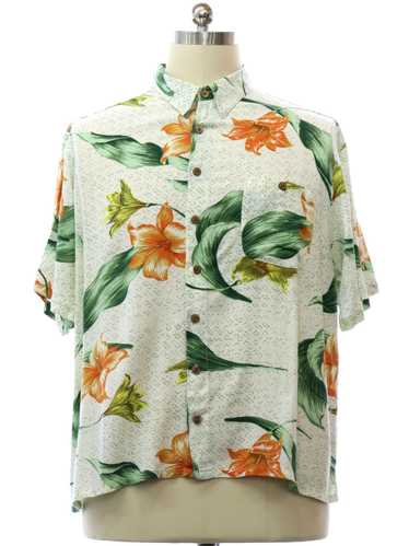 1990's Puritan Mens Rayon Hawaiian Shirt