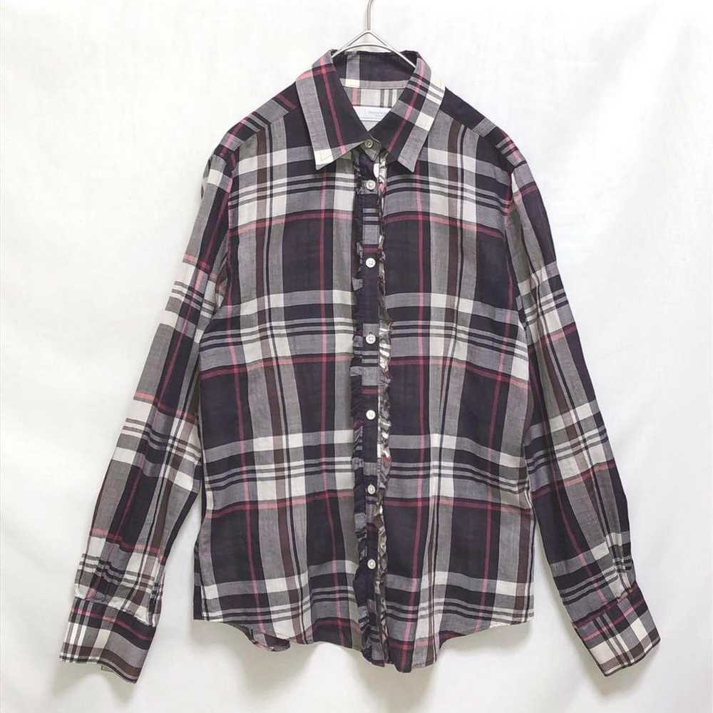 Maker's Shirt Kamakura Frill Long Sleeve Blouse 2… - image 3