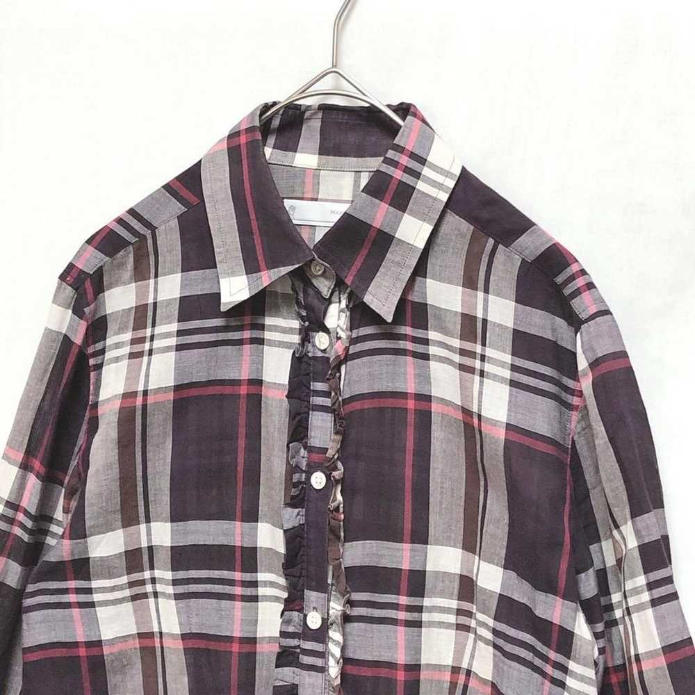 Maker's Shirt Kamakura Frill Long Sleeve Blouse 2… - image 5