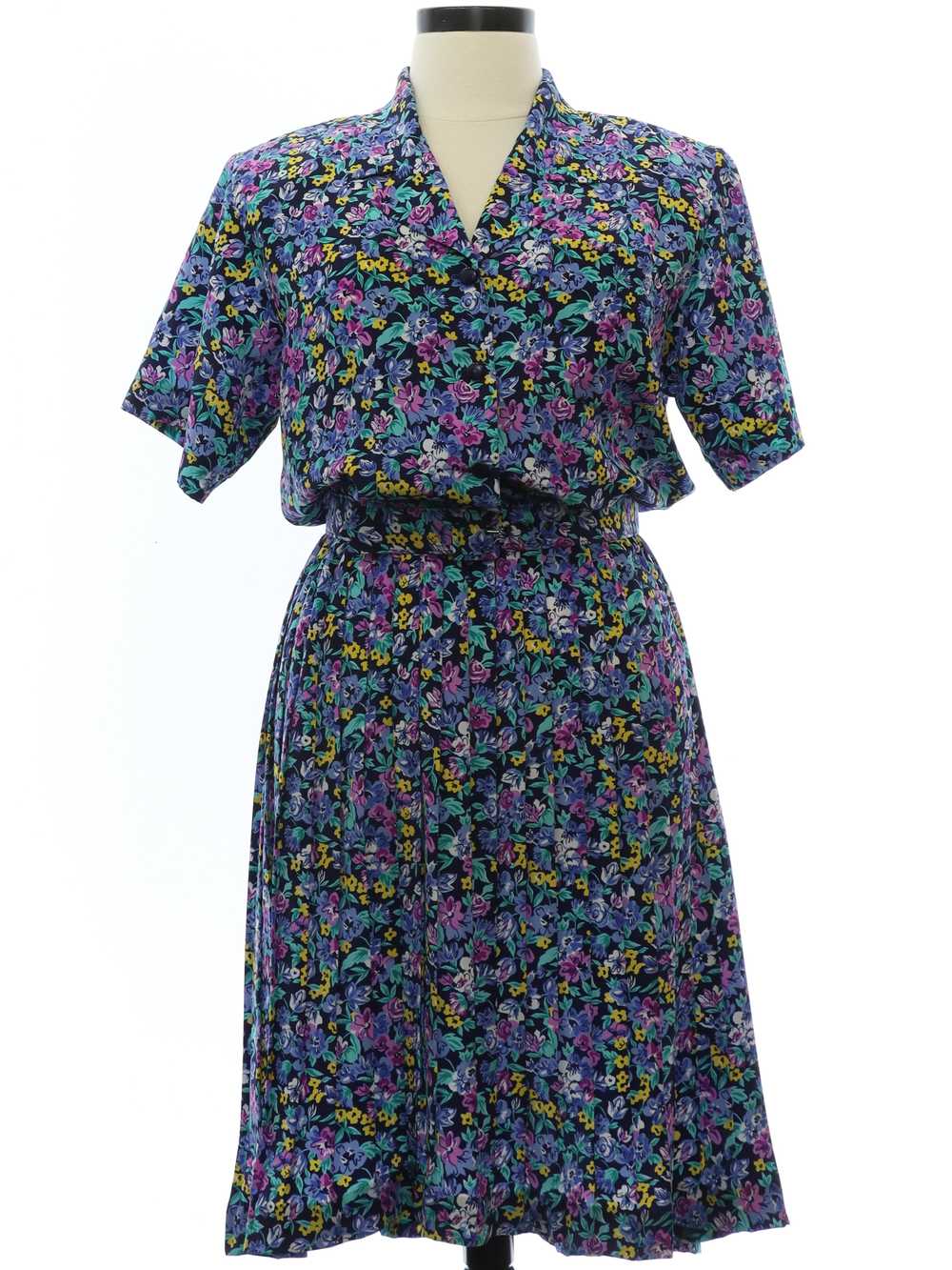 1980's Liz Roberts Totally 80s Dress - image 1