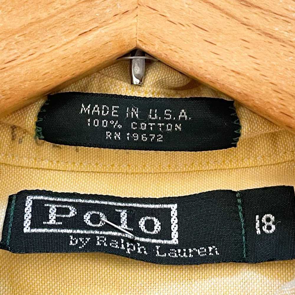 Polo by Polo Lauren, made in USA, long-sleeve shi… - image 3