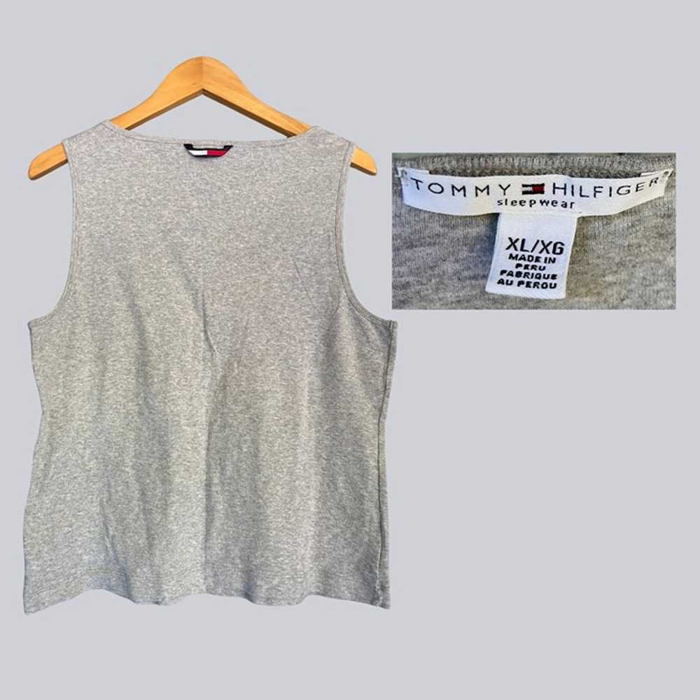 VINTAGE Y2K TOMMY HILFIGER TANK TOP SIZE XL - image 2