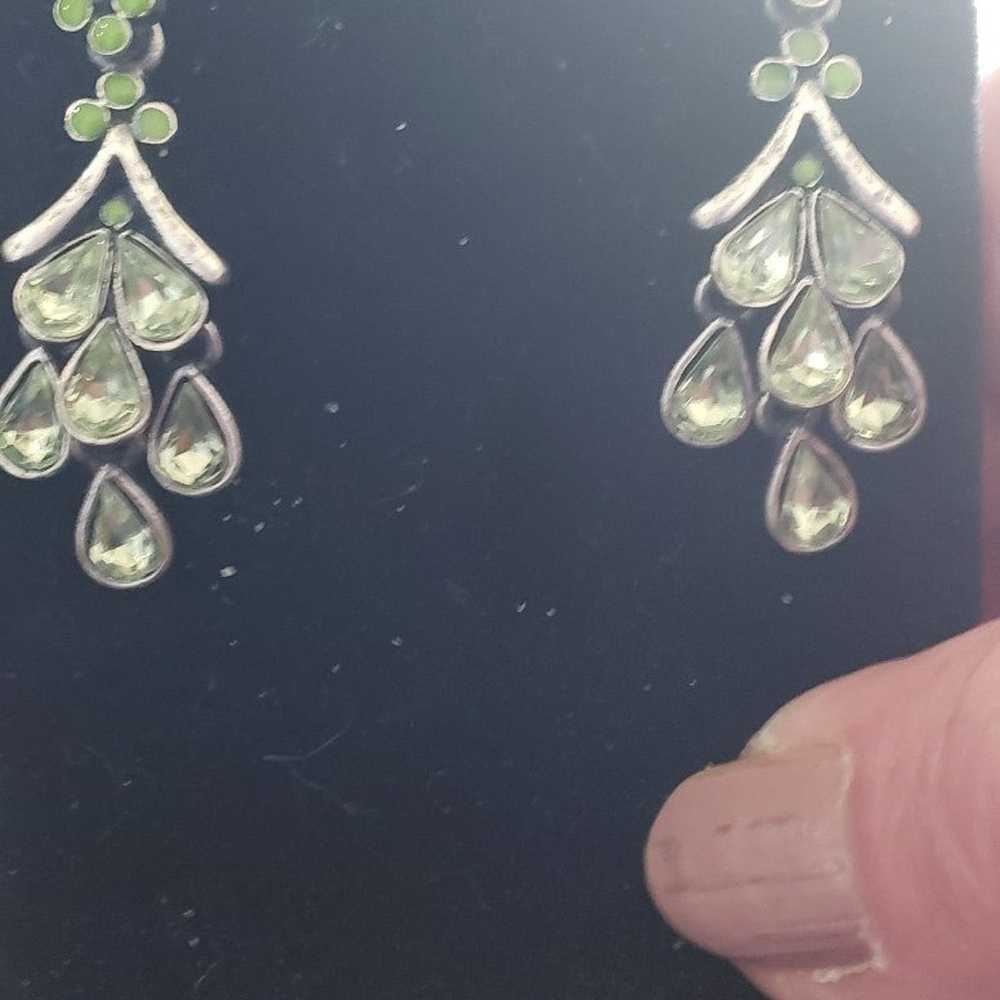 Vintage Art Deco style earrings - image 2