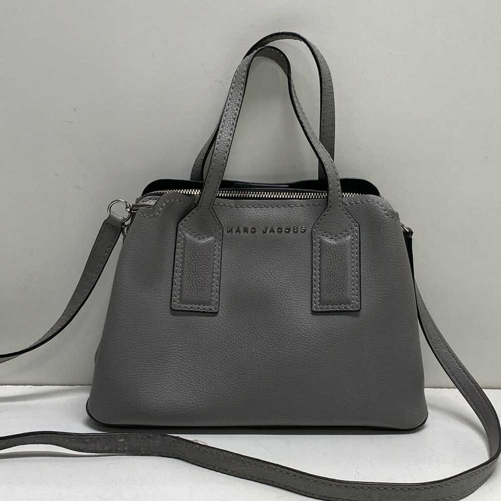 Marc Jacobs The Editor Bag Gray Leather - image 1