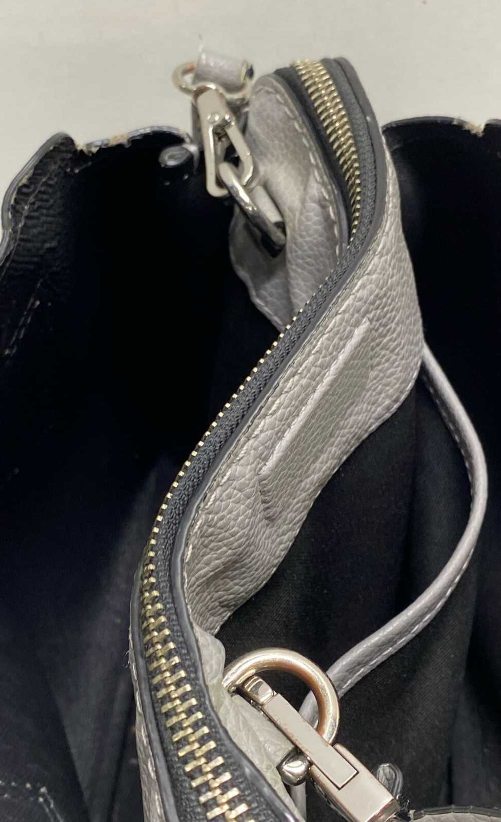 Marc Jacobs The Editor Bag Gray Leather - image 5