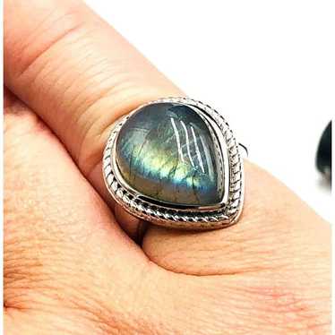 Generation Gems Labradorite Sterling Silver Ring S