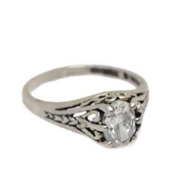 Kabana Sterling Silver CZ Ring