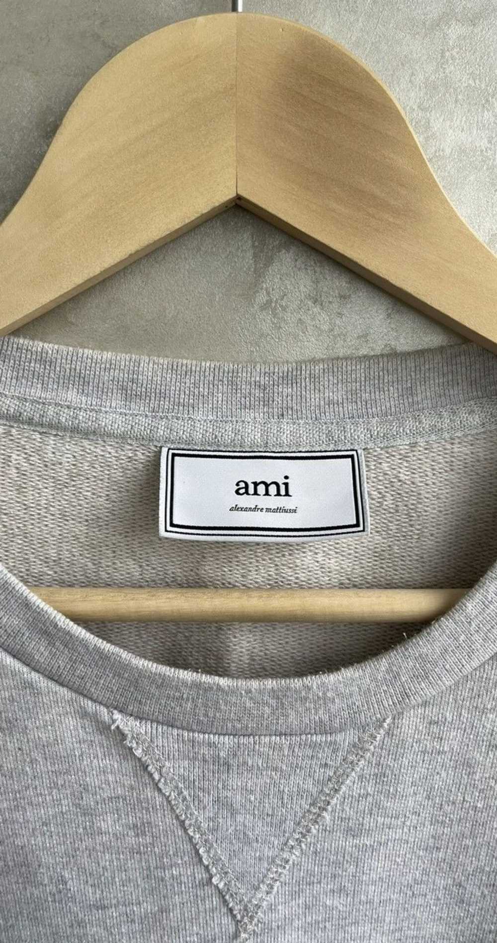 AMI × Luxury × Streetwear Luxury Ami Big Logo Swe… - image 11