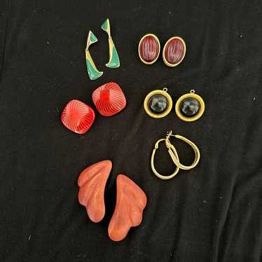 Vintage 1980s earrings - image 1