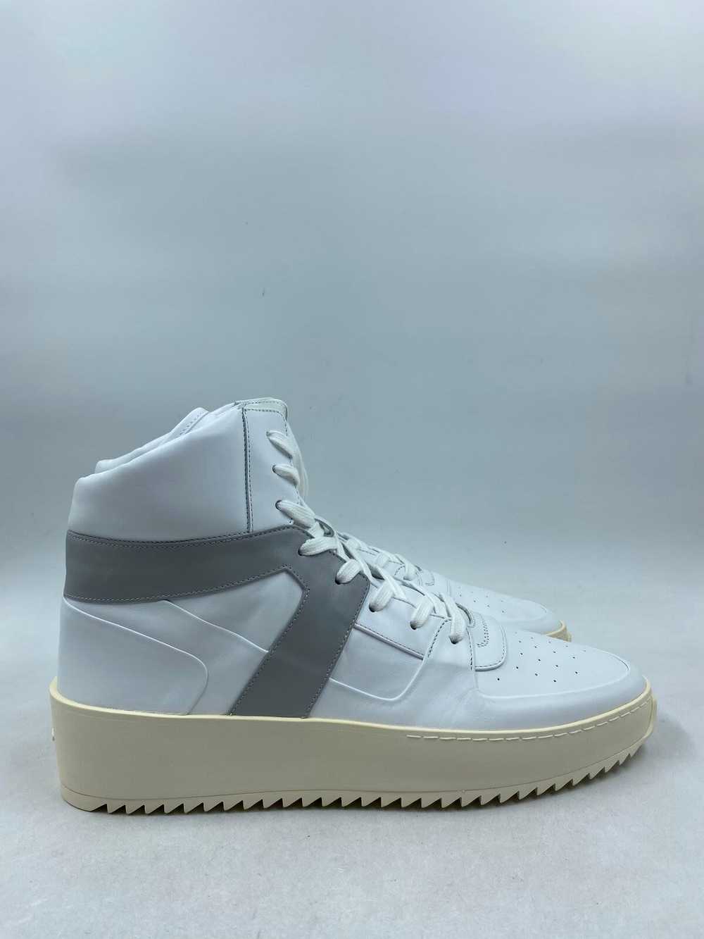 Authentic Fear Of God White Leather Basketball Sn… - image 1