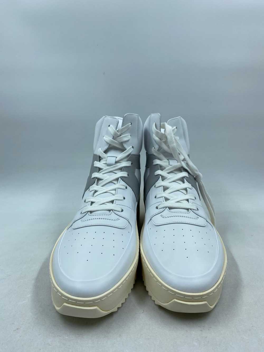 Authentic Fear Of God White Leather Basketball Sn… - image 2