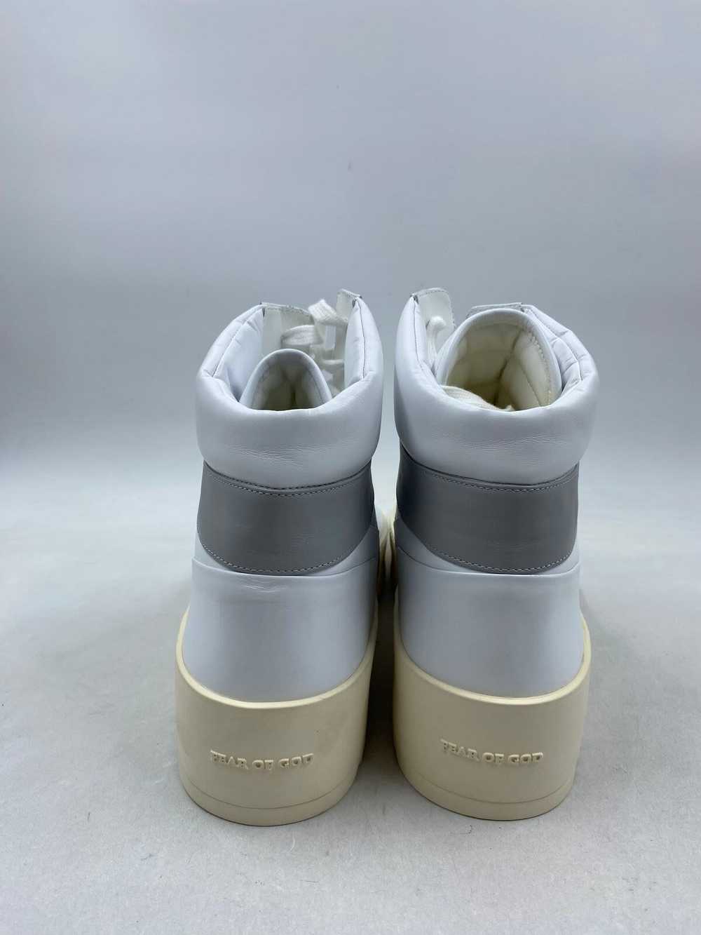 Authentic Fear Of God White Leather Basketball Sn… - image 4