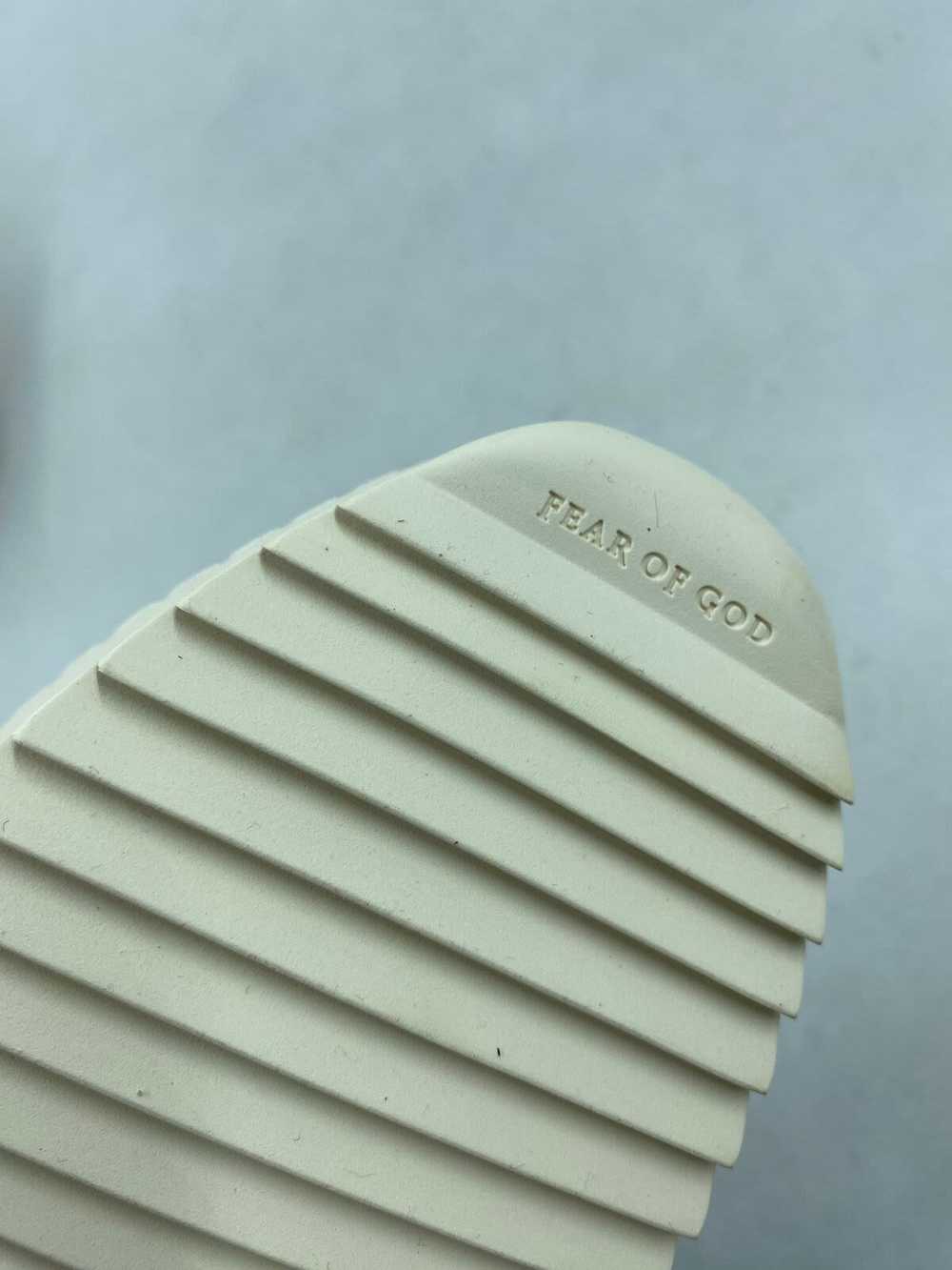 Authentic Fear Of God White Leather Basketball Sn… - image 6