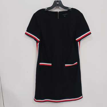 Tommy Hilfiger Black, White, Red, And blue Stripe… - image 1