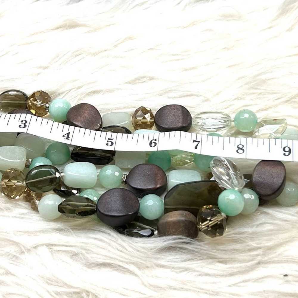 Vintage Stella & Dot Statement multi Strand Glass… - image 6