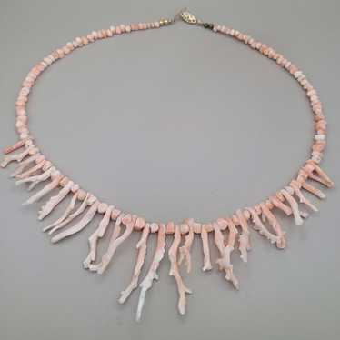 Coral Branch Necklace - image 1