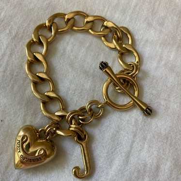 Juicy Couture Charm Bracelet J Charm Heart Charm S