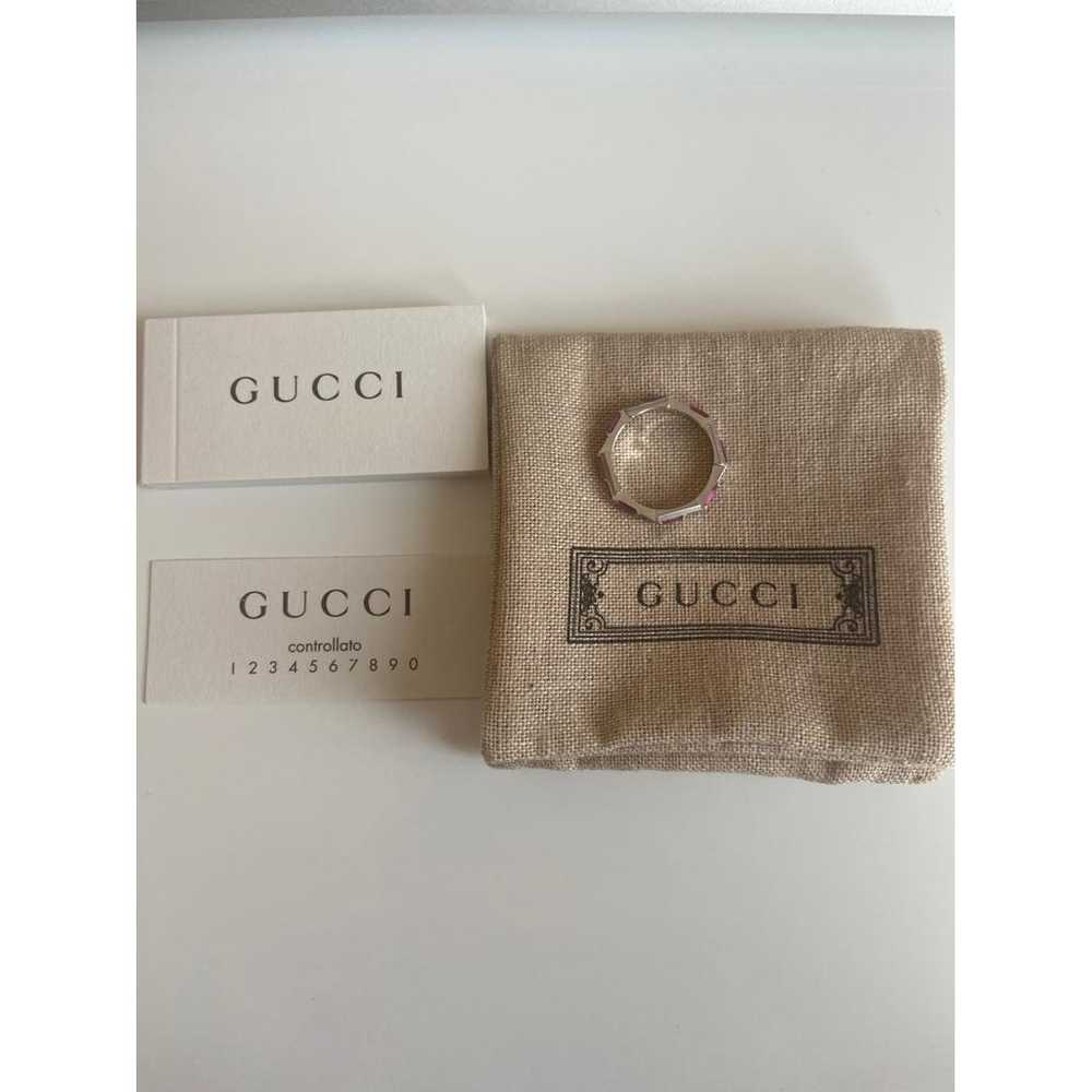 Gucci Gucci Link To Love white gold ring - image 2