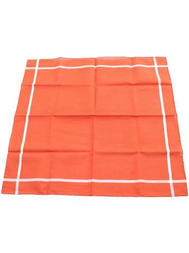 Hermès Pre-Owned 2010s Jacquard D'H scarf - Orange