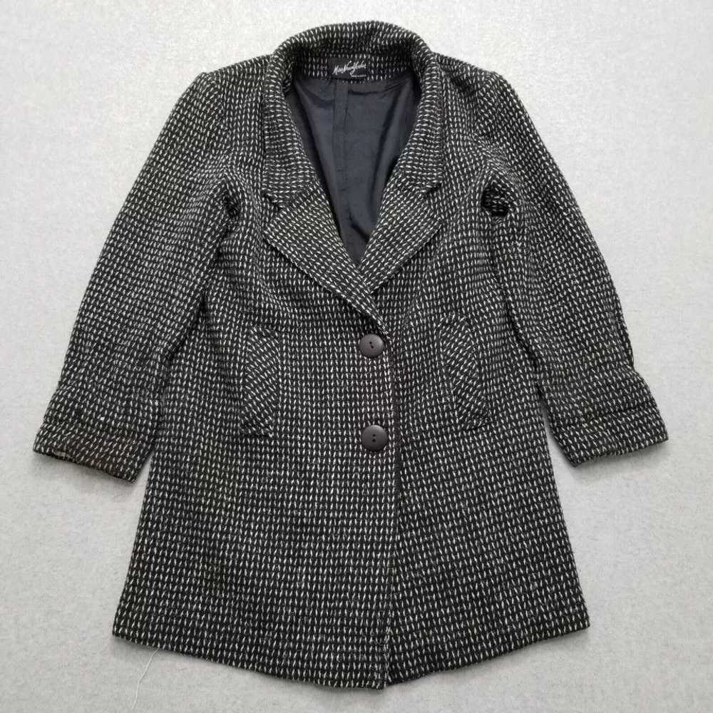 Other Miss New Yorker Coat Womens Large Black Woo… - image 7