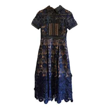 Self-Portrait Lace mid-length dress - image 1