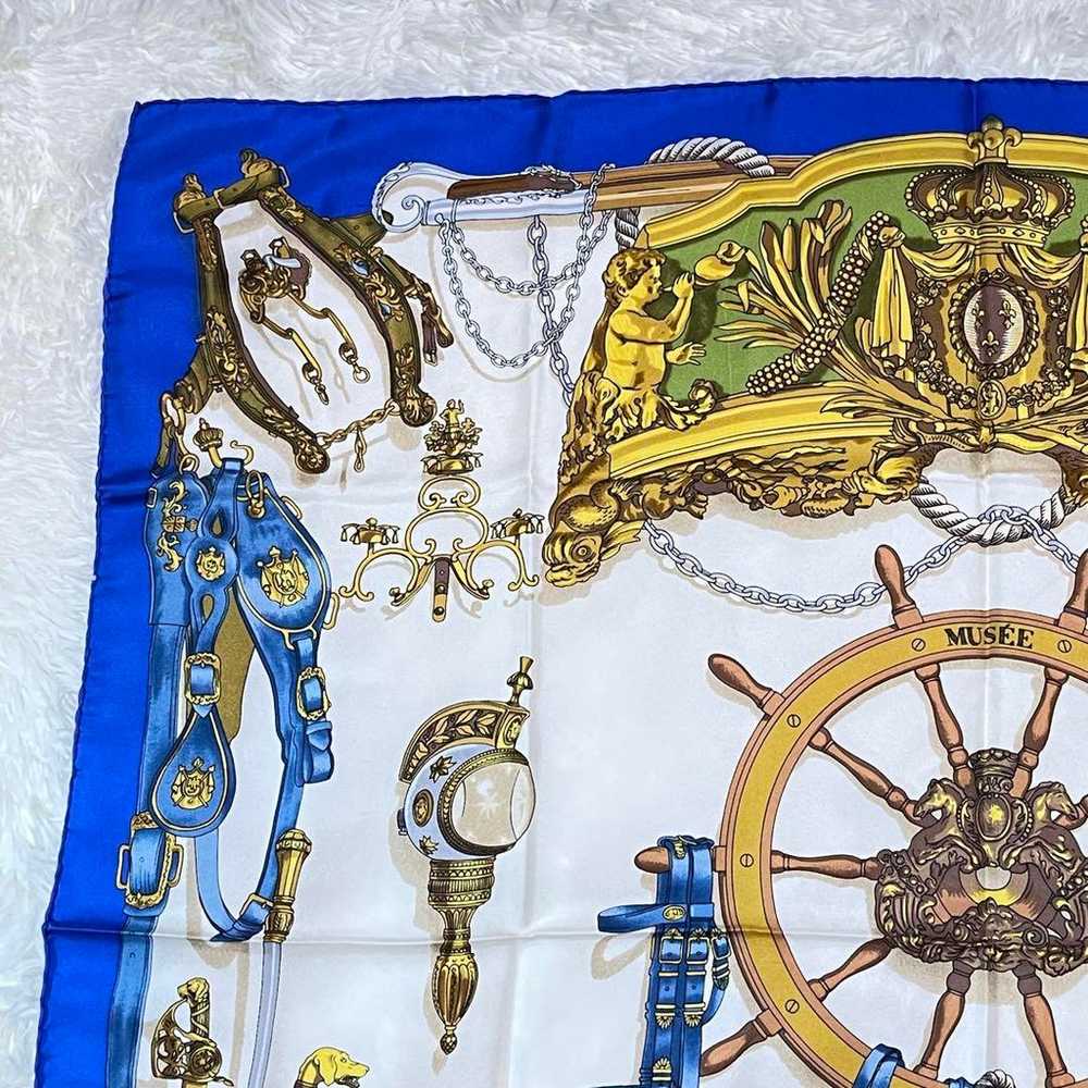 【Excellent Condition】HERMES☆Scarf☆Carre 90☆Museum… - image 2